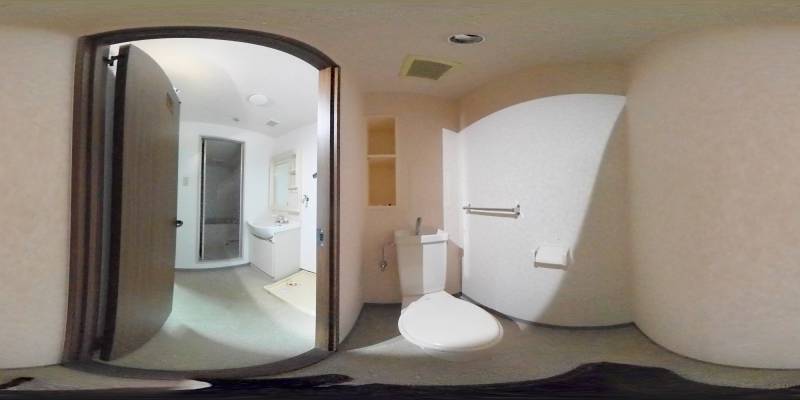 パノラマ画像トイレ