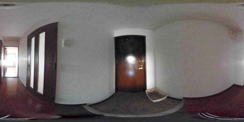 パノラマ画像玄関