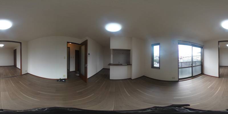 パノラマ画像リビング