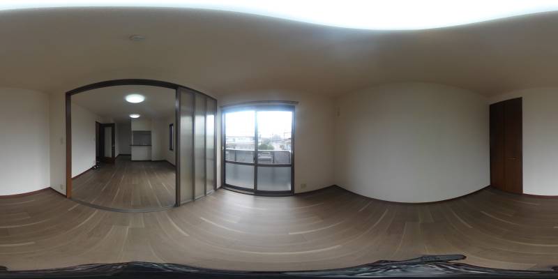 パノラマ画像洋室