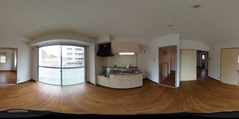 パノラマ画像リビング