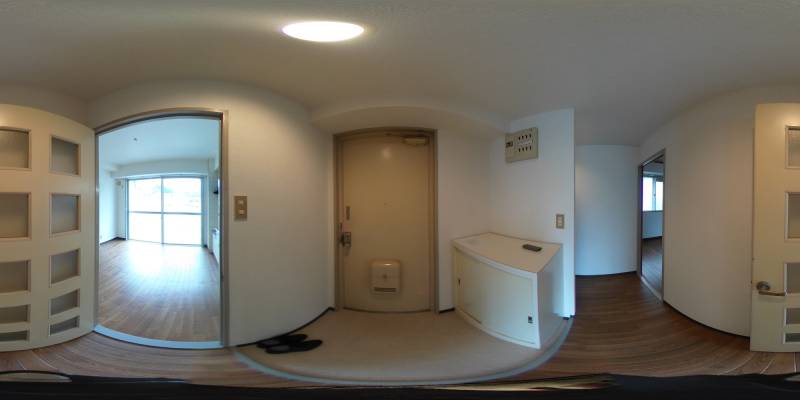 パノラマ画像玄関