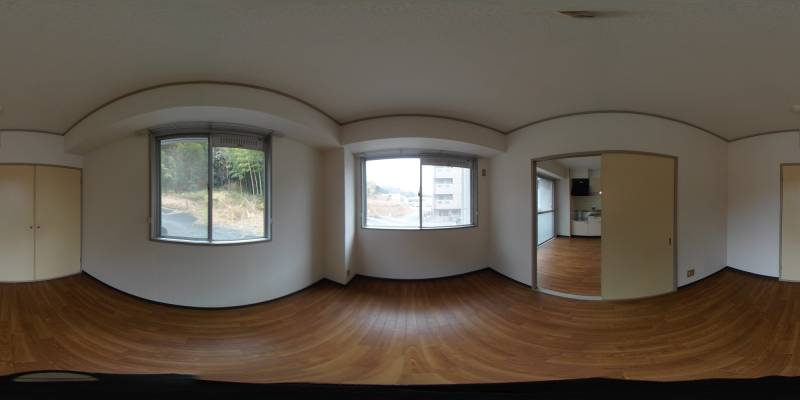 パノラマ画像洋室