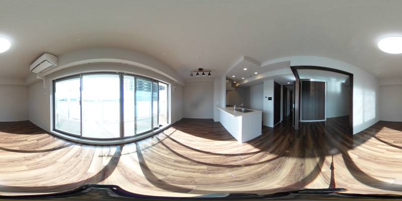 パノラマ画像リビング