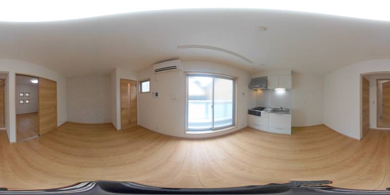 パノラマ画像リビング