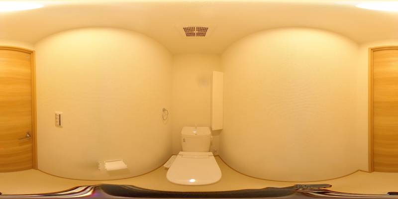 パノラマ画像トイレ