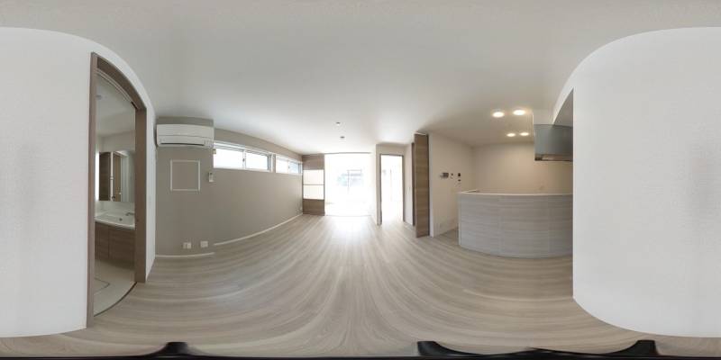 パノラマ画像リビング