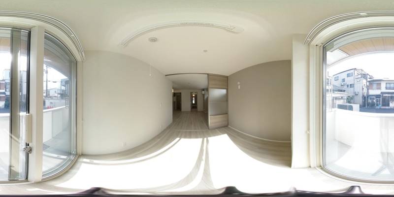 パノラマ画像洋室