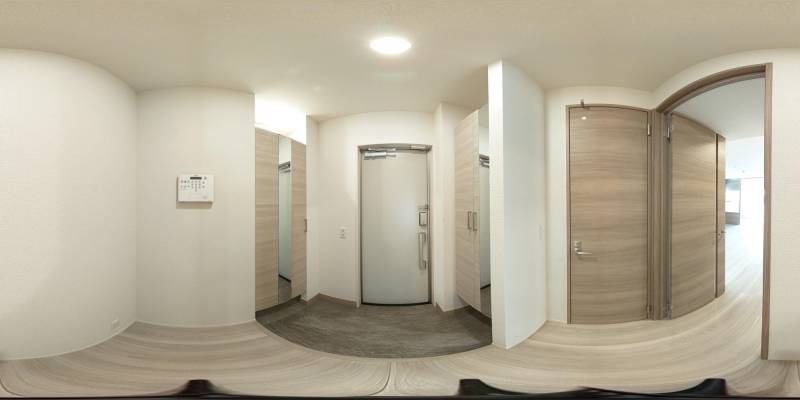 パノラマ画像玄関