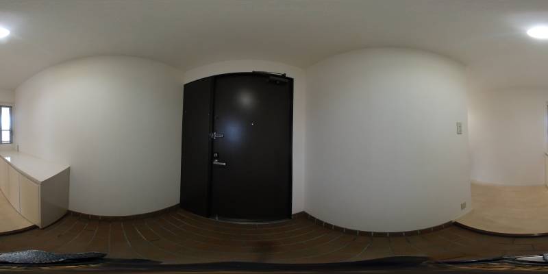 パノラマ画像玄関