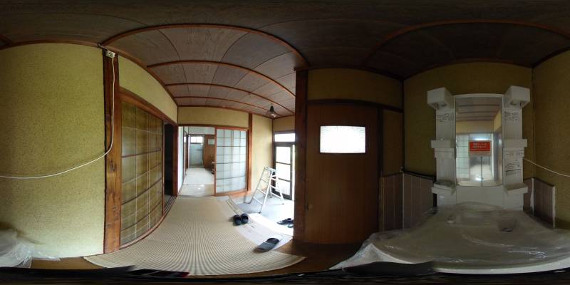 パノラマ画像洗面所