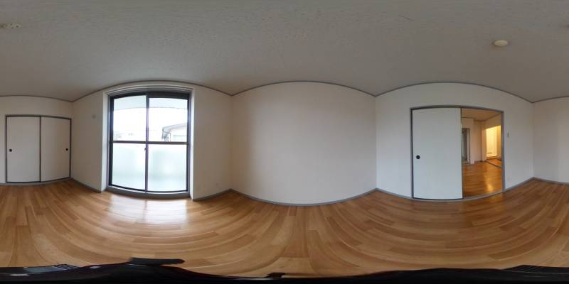 パノラマ画像洋室