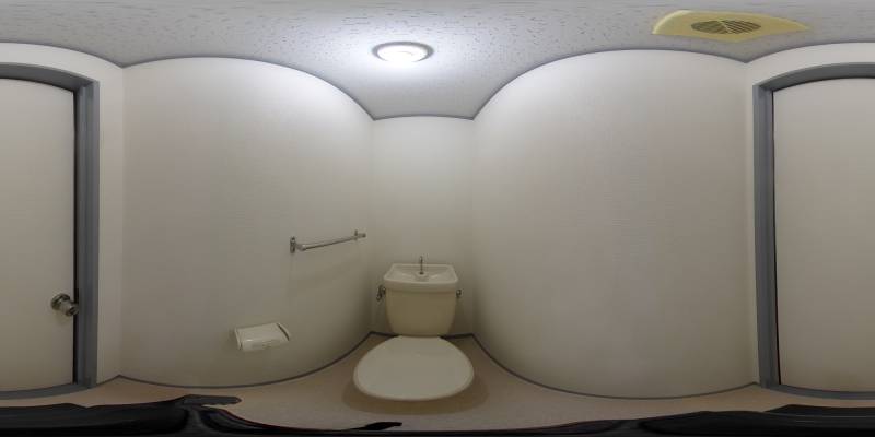 パノラマ画像トイレ