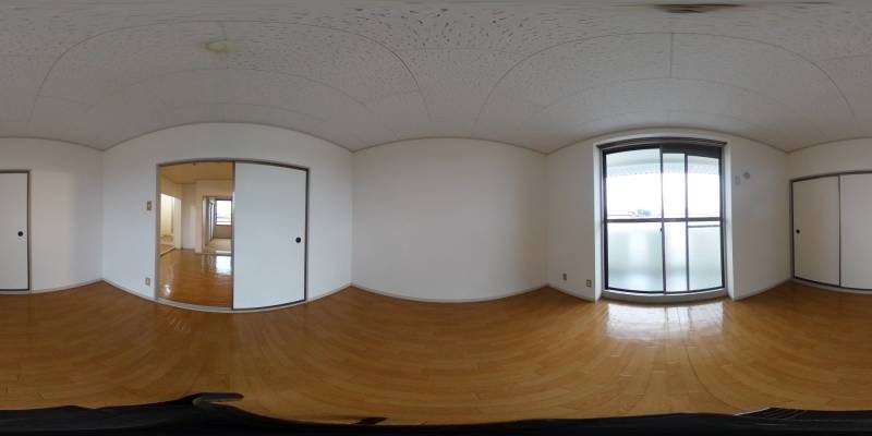 パノラマ画像洋室