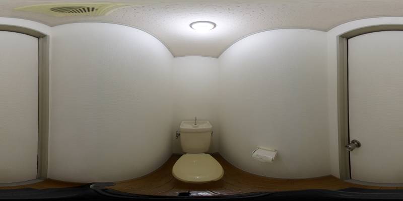 パノラマ画像トイレ