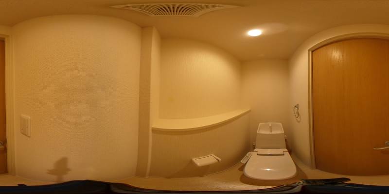 パノラマ画像トイレ