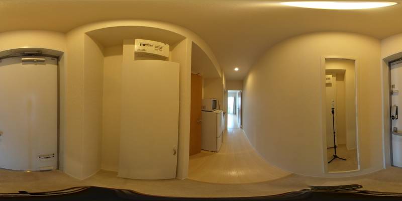 パノラマ画像玄関