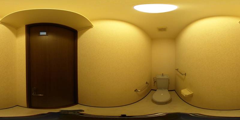 パノラマ画像トイレ