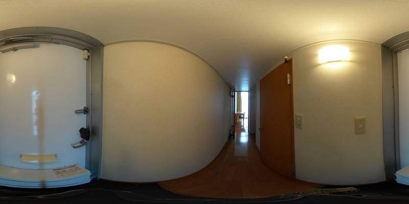 パノラマ画像玄関