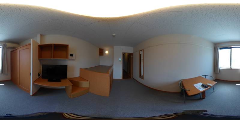 パノラマ画像洋室