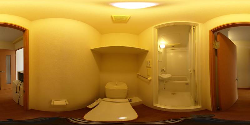 パノラマ画像トイレ