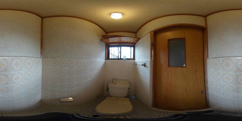 パノラマ画像トイレ