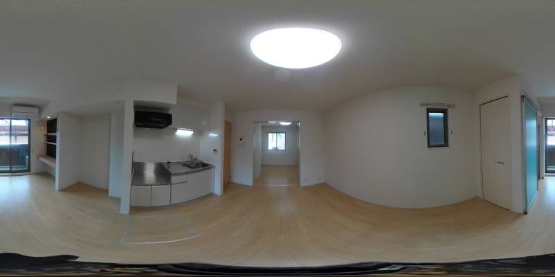 パノラマ画像リビング