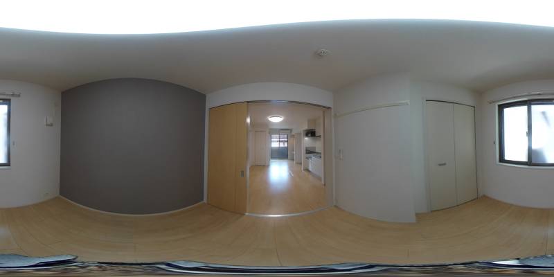 パノラマ画像洋室