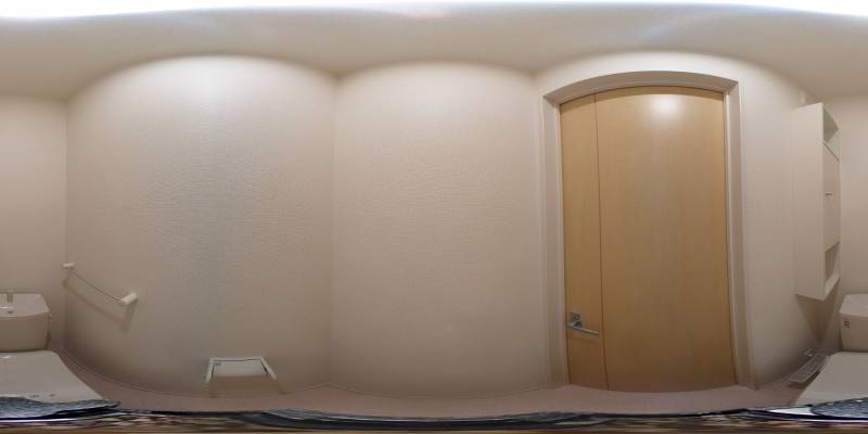 パノラマ画像トイレ