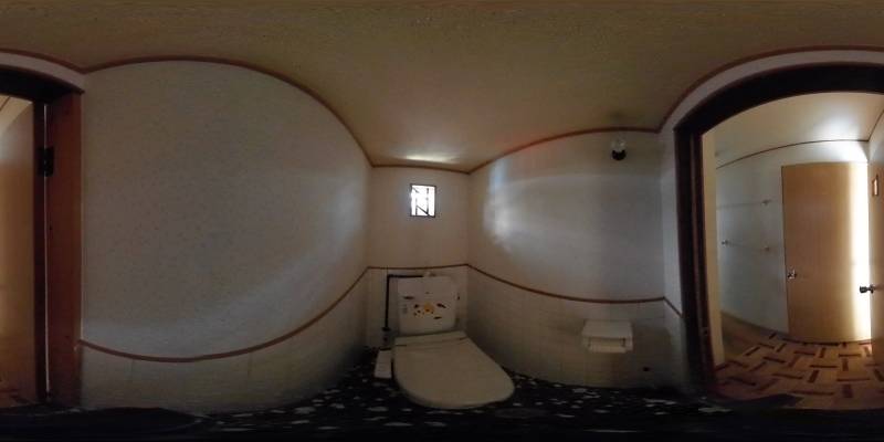 パノラマ画像トイレ