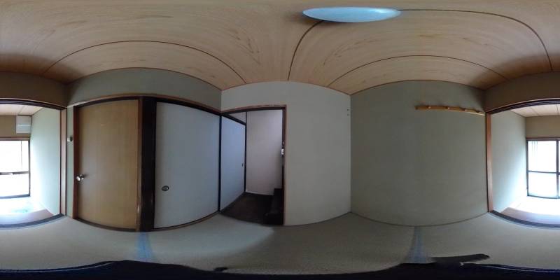 パノラマ画像玄関