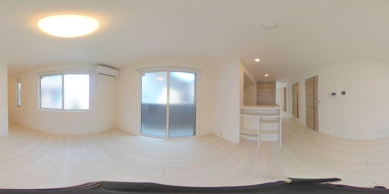 パノラマ画像洋室