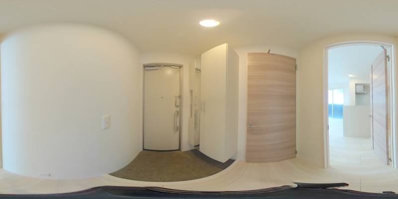 パノラマ画像玄関