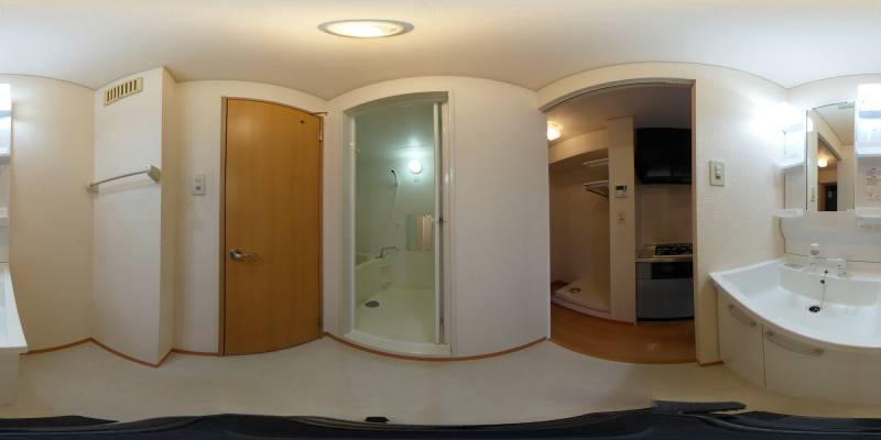 パノラマ画像洗面所