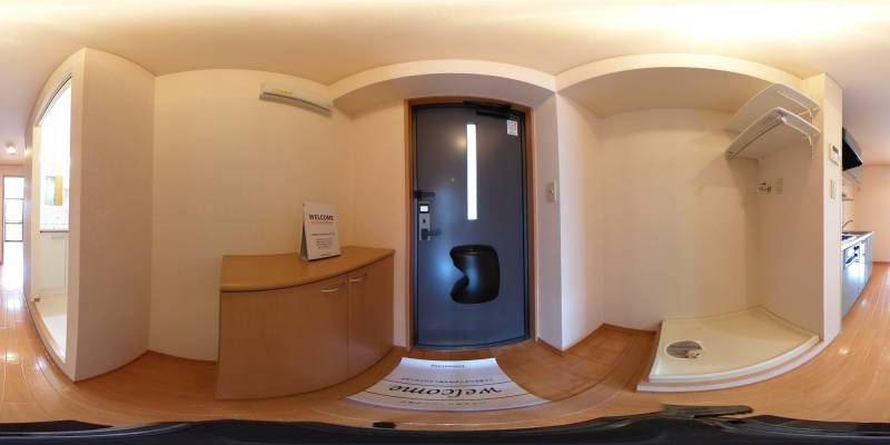 パノラマ画像玄関