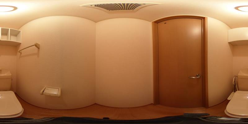 パノラマ画像トイレ