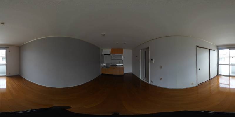 パノラマ画像リビング