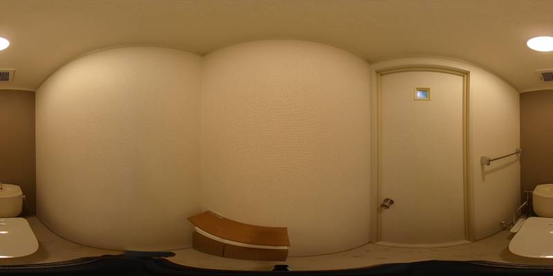 パノラマ画像トイレ