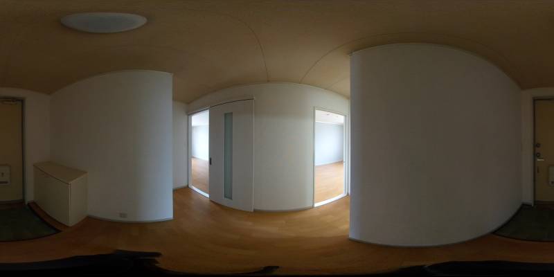 パノラマ画像玄関