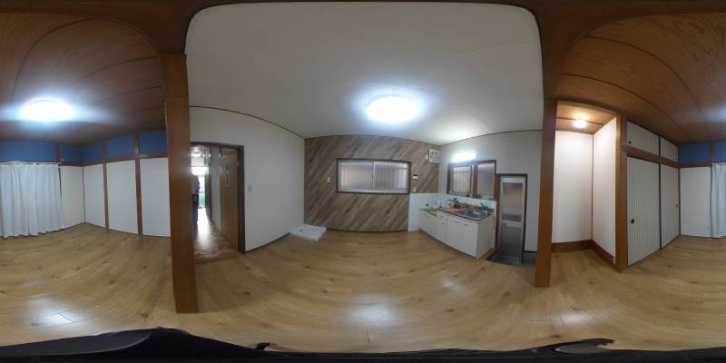 パノラマ画像リビング