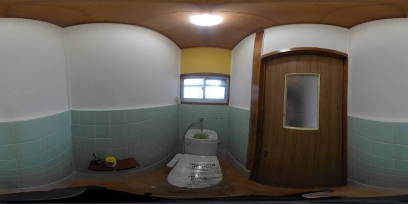 パノラマ画像トイレ