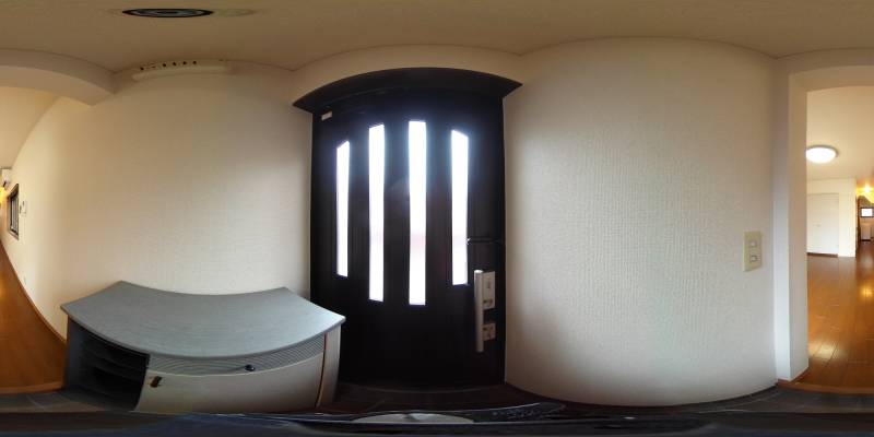 パノラマ画像玄関