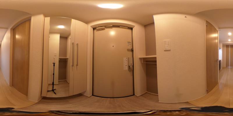 パノラマ画像玄関