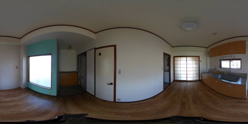 パノラマ画像ダイニング