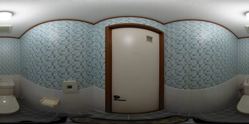 パノラマ画像トイレ