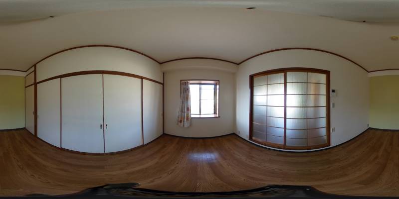 パノラマ画像洋室