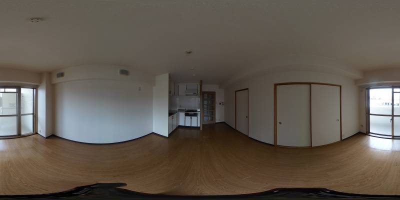 パノラマ画像リビング