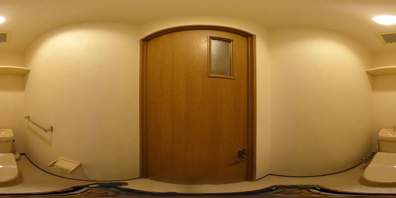 パノラマ画像トイレ