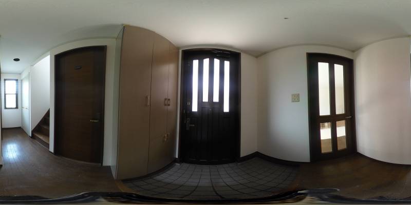 パノラマ画像玄関