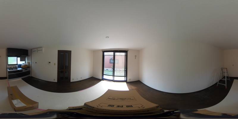 パノラマ画像リビング